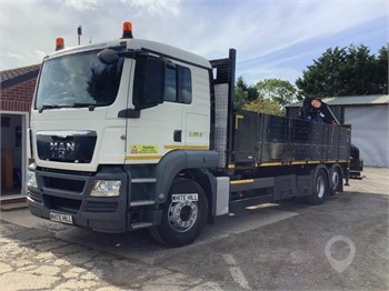 2012 MAN TGS 26.320 Used Dropside Flatbed Trucks for sale