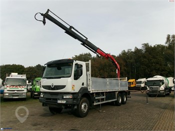 2013 RENAULT KERAX 380 Used Standard Flatbed Trucks for sale