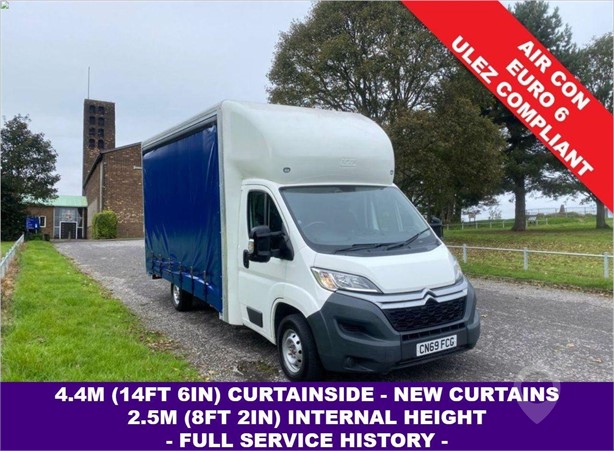 2019 CITROEN RELAY Used Curtain Side Vans for sale