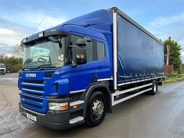 2012 SCANIA P320 Used Curtain Side Trucks for sale