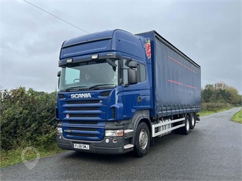 2008 SCANIA R420 Used Curtain Side Trucks for sale