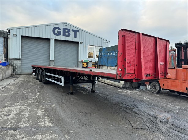 2008 SDC 13.6 m Used Standard Flatbed Trailers for sale
