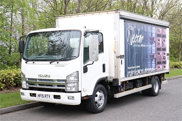 2015 ISUZU N75.190 Used Curtain Side Trucks for sale
