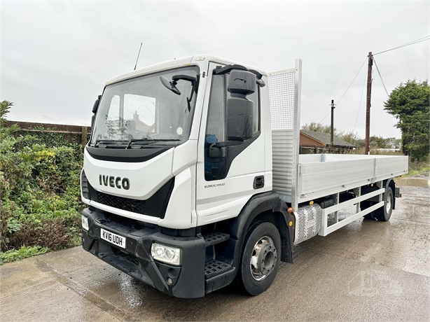2016 IVECO EUROCARGO 140-210 Used Scaffolding Flatbed Trucks for sale