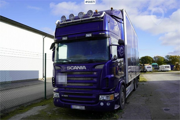 2007 SCANIA R420 Used Box Trucks for sale