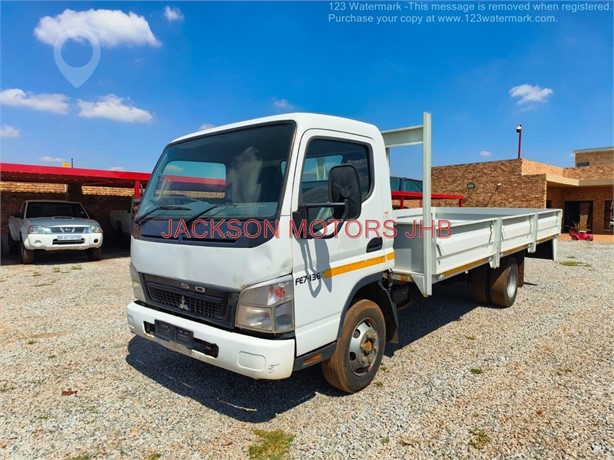 2017 MITSUBISHI FUSO CANTER FE7-136 Used Dropside Flatbed Vans for sale