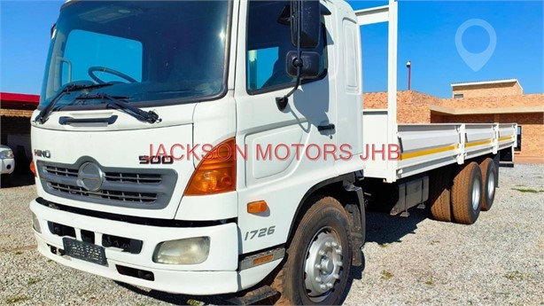 2011 HINO 500 1726 Used Dropside Flatbed Trucks for sale