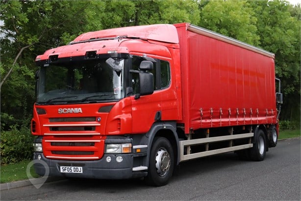 2005 SCANIA P310 Used Curtain Side Trucks for sale