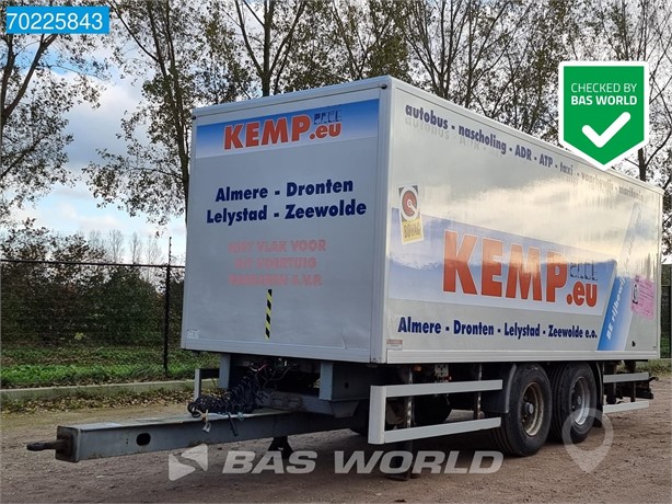 2007 GS MEPPEL AN-1800 NL TÜV 05/24 KOFFER Used Box Trailers for sale