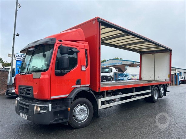 2015 RENAULT D320 Used Curtain Side Trucks for sale