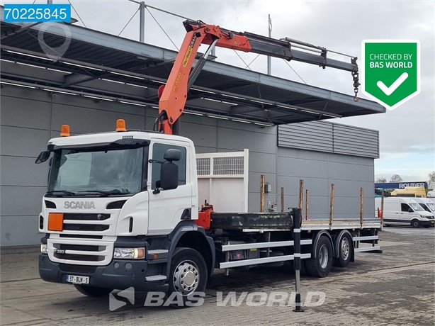 2015 SCANIA P320 Used Standard Flatbed Trucks for sale