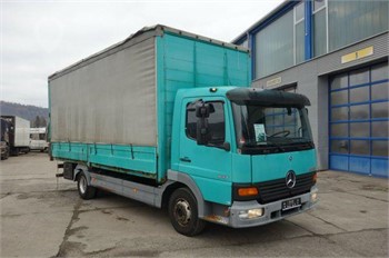 2000 MERCEDES-BENZ ATEGO 817 Used Curtain Side Trucks for sale