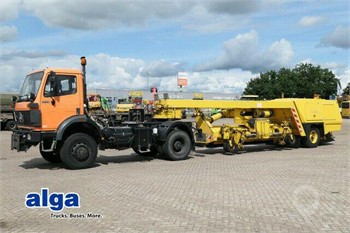 1992 MERCEDES-BENZ 1729 Used Sweeper Municipal Trucks for sale