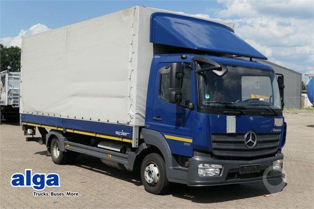 2015 MERCEDES-BENZ ATEGO 816 Used Curtain Side Trucks for sale
