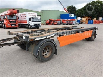 2012 MEILLER 2-ACHS ABROLLANHÄNGER MG 18 ZL 5,0 Used Tipper Trailers for sale