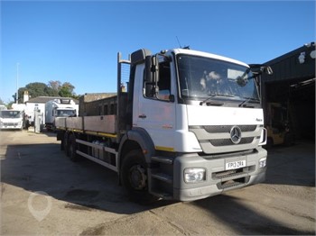 2013 MERCEDES-BENZ AXOR 2529 Used Dropside Flatbed Trucks for sale