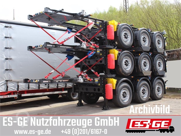 2023 KRONE 3-ACHS-CONTAINERCHASSIS 20' New Skeletal Trailers for sale