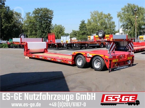 2022 FAYMONVILLE MEGAMAX TIEFBETT 2X10 T Used Low Loader Trailers for sale
