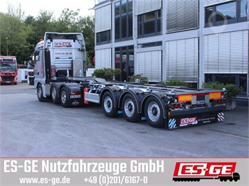 2022 D-TEC 3-ACHS-CONTAINERCHASSIS MULTI Used Skeletal Trailers for sale