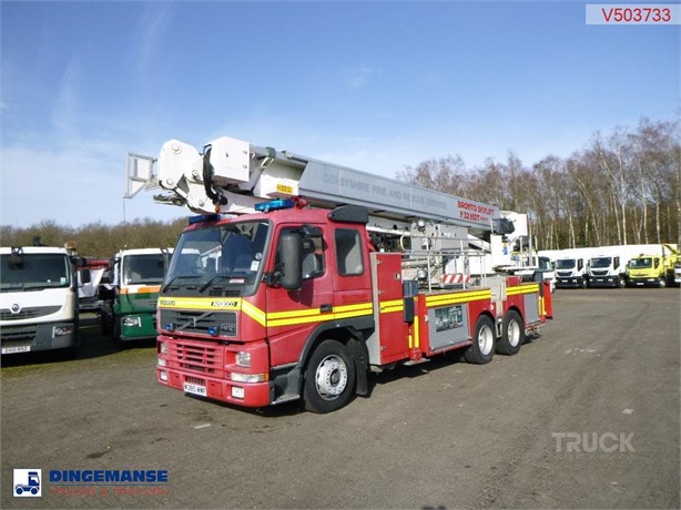 2000 VOLVO FM12 Used Feuerwehrwagen zum verkauf