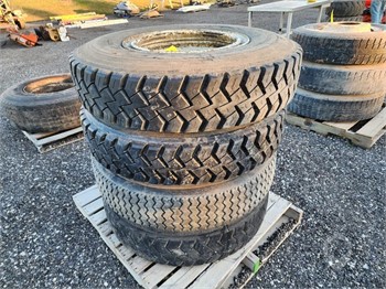 TIES & RIMS 11R22.5 Used Tyres Truck / Trailer Components auction results