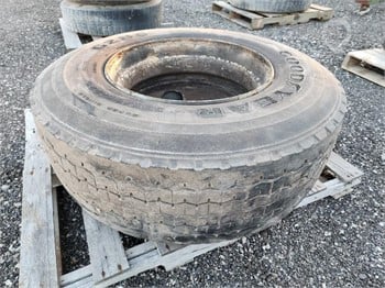 GOODYEAR 385/65R22.5 SUPER SINGLE TIRE & RIM Used Tyres Truck / Trailer Components auction results