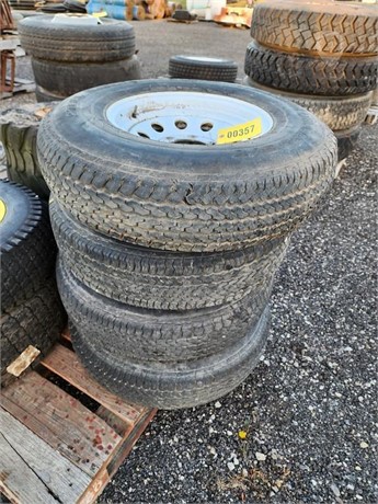 TIRES & RIMS ST225/75R15 Used Tyres Truck / Trailer Components auction results