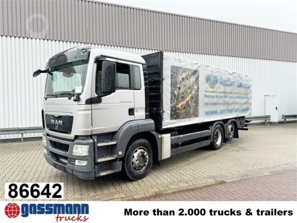 2011 MAN TGS 26.360 Used Dropside Flatbed Trucks for sale