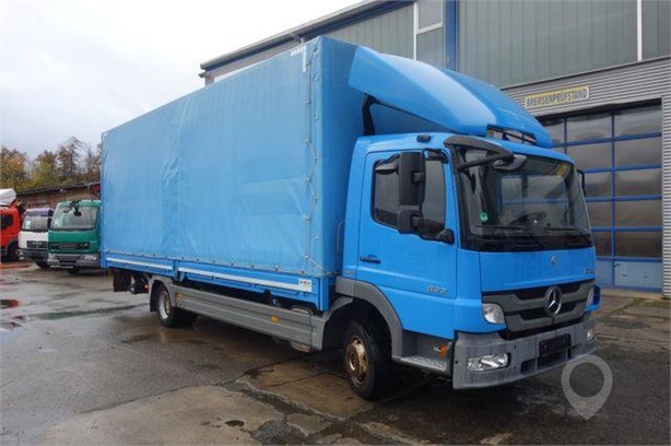 2014 MERCEDES-BENZ ATEGO 822 Used Curtain Side Trucks for sale