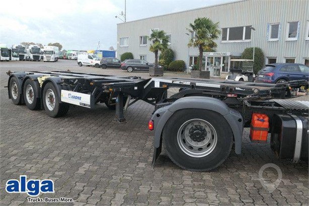 2019 KRONE SDC 27 ELTU/MULTI CHASSIS/LIFTACHSE Used Skeletal Trailers for sale