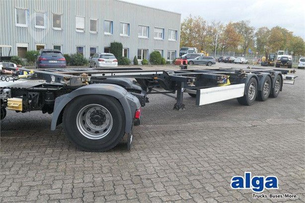 2021 KRONE SD, 2X20/1X20/1X30/1X40 FUß CONTAINER, LUFT-LIFT Used Skeletal Trailers for sale
