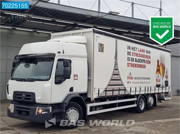 2019 RENAULT D380 Gebraucht Planverdeck LKW zum verkauf