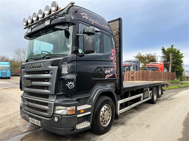 2005 SCANIA R380 Used Standard Flatbed Trucks for sale