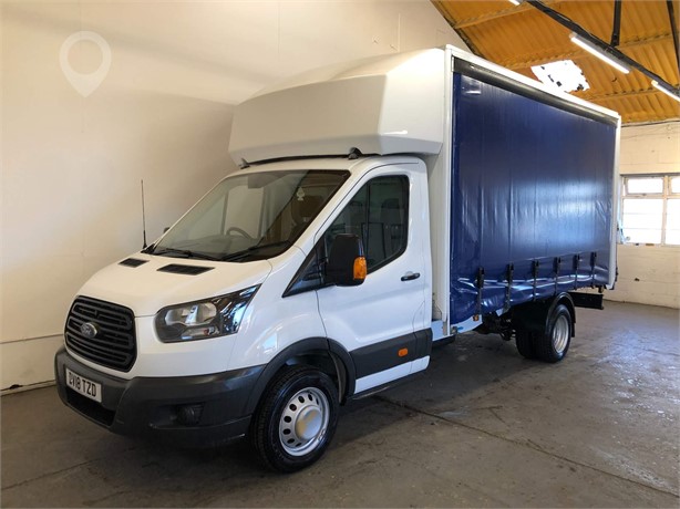 2018 FORD TRANSIT Used Curtain Side Vans for sale