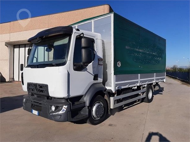 2015 RENAULT D240 Used Curtain Side Trucks for sale