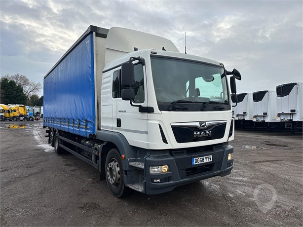 2018 MAN TGM 18.280 Used Curtain Side Trucks for sale
