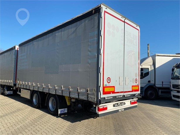 2014 PACTON Used Curtain Side Trailers for sale