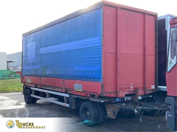2003 JUMBO 2X DOUBLE TYRES Used Curtain Side Trailers for sale