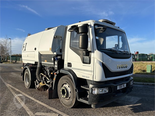 2018 IVECO EUROCARGO 150-220 Used Sweeper Municipal Trucks for sale