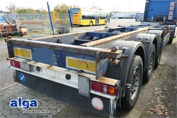 2006 CARNEHL CCS/HS, 1X20/2X20/1X30/1X40 FUß CONTAINER, LIFT Used Skeletal Trailers for sale