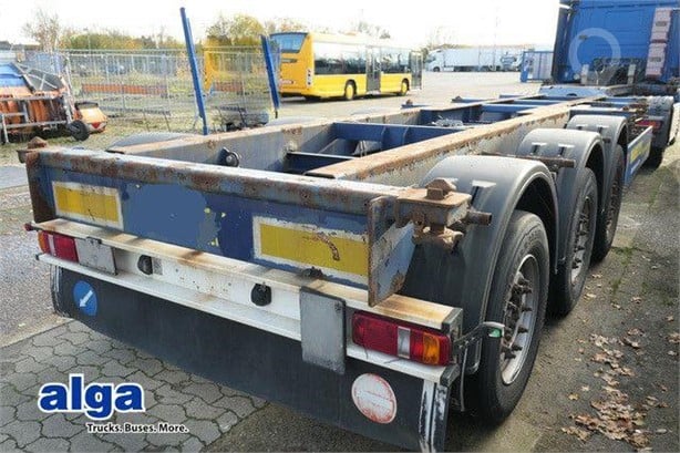 2006 CARNEHL CCS/HS, 1X20/2X20/1X30/1X40 FUß CONTAINER, LIFT Used Skeletal Trailers for sale