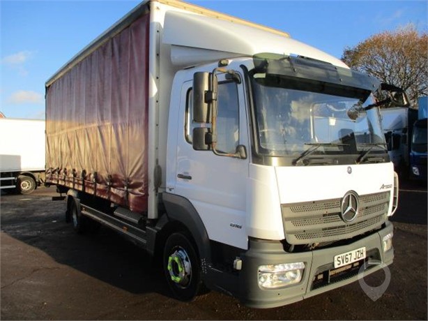 2017 MERCEDES-BENZ ATEGO 816 Used Curtain Side Trucks for sale
