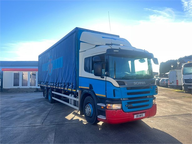 2009 SCANIA P310 Used Curtain Side Trucks for sale
