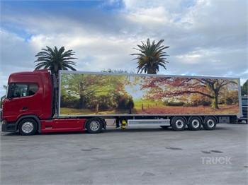 2018 SCANIA S450 Gebruikt Schuifplatform Vrachtwagens te koop