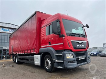 2015 MAN TGS 18.400 Used Curtain Side Trucks for sale