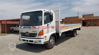 2008 HINO 500 1017 Used Dropside Flatbed Trucks for sale