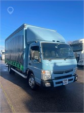 2018 MITSUBISHI FUSO CANTER 7C15 Used Curtain Side Trucks for sale