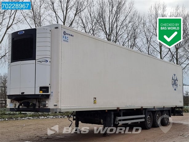 2015 LECITRAILER CARRIER VECTOR 1350 3 AXLES DOPPELSTOCK LIFTACHSE Used Other Refrigerated Trailers for sale