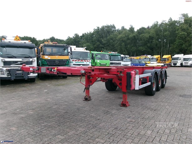 2002 ASCA 3-AXLE CONTAINER TRAILER 20-30 FT Used Andere zum verkauf