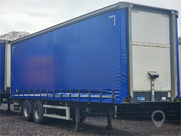 2016 MONTRACON Used Curtain Side Trailers for sale